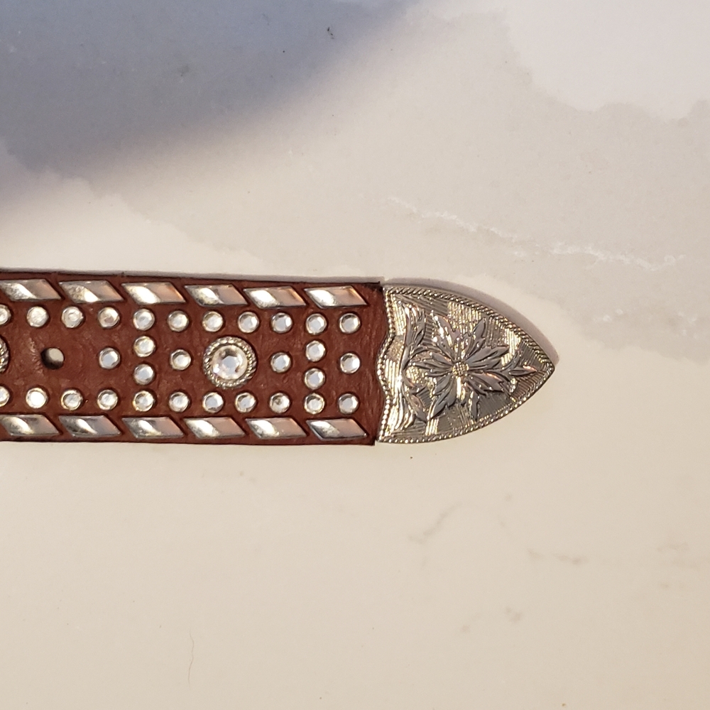 Ranger Belt Company, size 32 belt, brown - Picture 7 of 12